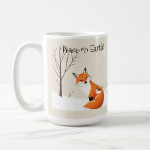 Mug Terre de Paix sur mesure Minimaliste animal de ren