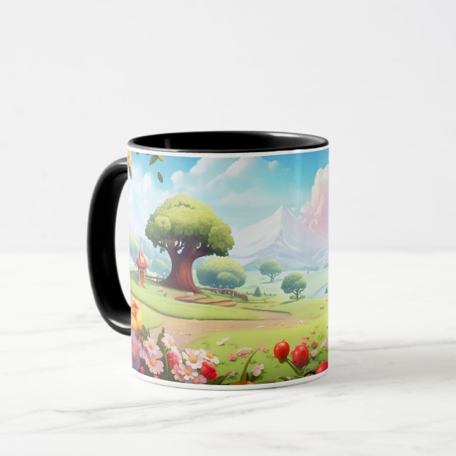 Mug Terre imaginaire magique (Devant gauche)
