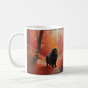 Mug Terre-Neuve en automne Leaves Fall Inspire