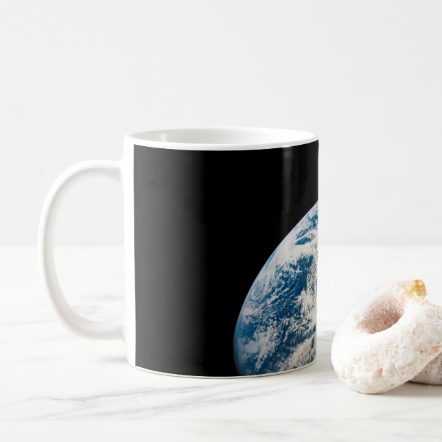 Mug Terre Tirée De L'Aollo 8 Spacecraft. (Avec donut)