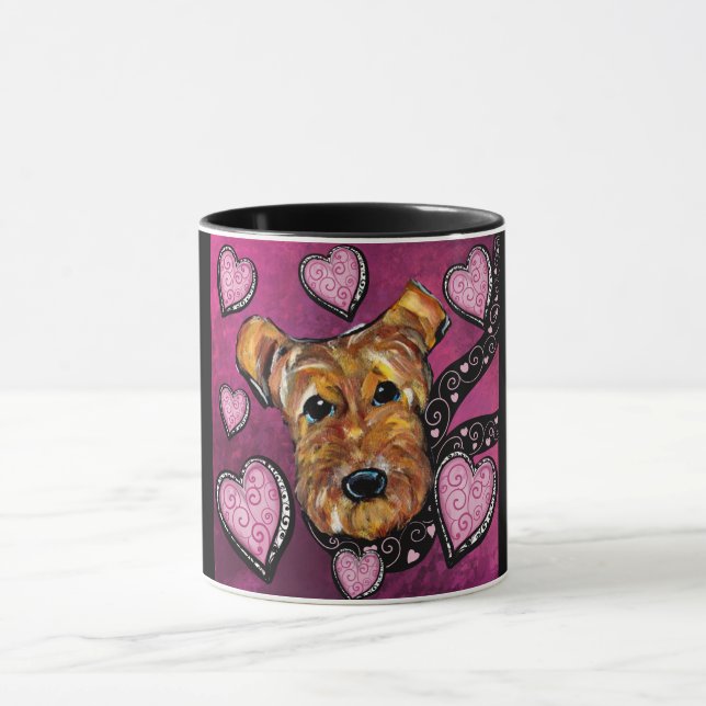 MUG TERRIER AIREDALE      (Centre)