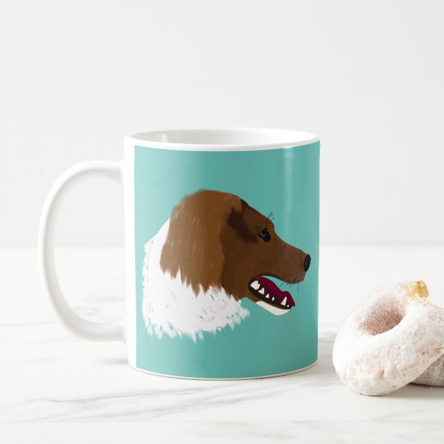 Mug Térrier Jack Russell Chien Mignon (Avec donut)