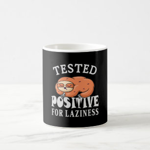Mug Testé positif à la paresse Paresseux