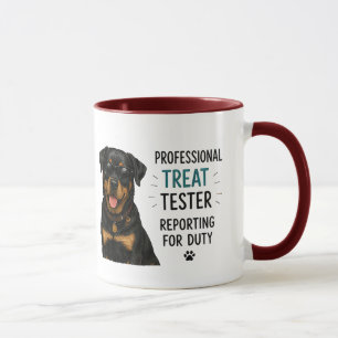 Mug 🐾 Testeur de friandises professionnel Citation dr