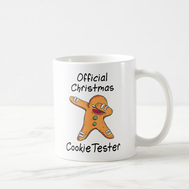 Mug Testeur officiel de biscuits de Noël (Droite)