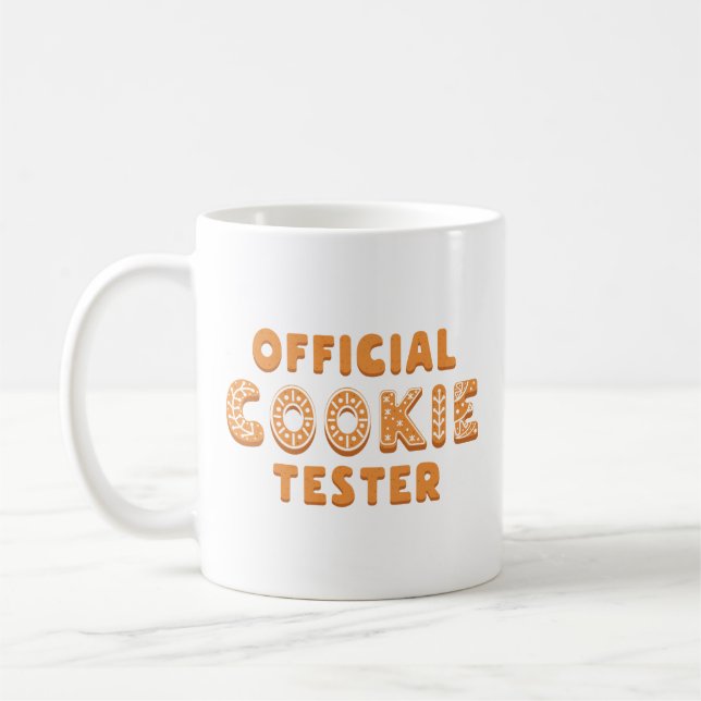 Mug Testeur officiel de cookies (Gauche)