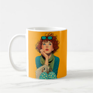 Mug Tête blanche en Pois