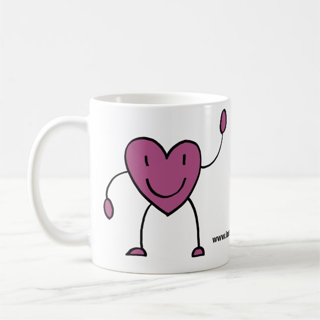 Mug Tête de coeur (Gauche)