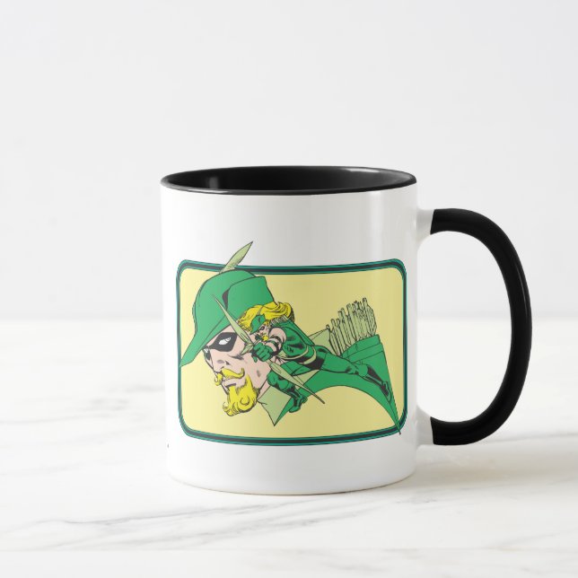 Mug Tête de flèche verte (Droite)