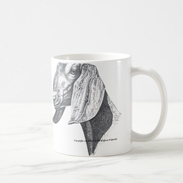 Mug Tête de Nubian (Droite)