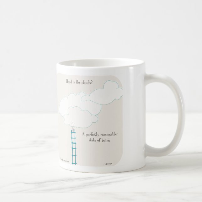 Mug Tête de planète de HP2227 "Harold" dans les nuages (Droite)