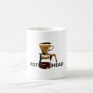 Mug Tête de pot de café