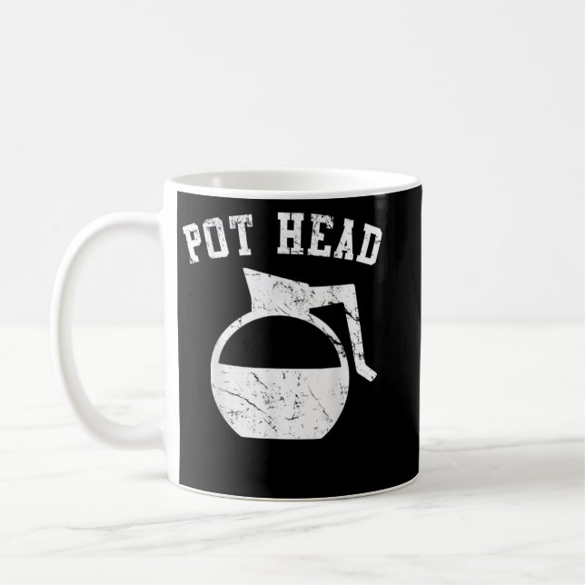 Mug Tête de pot de café (Gauche)