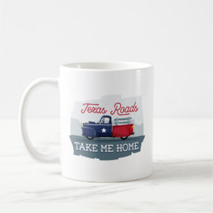 Mug Texas Roads, ramenez-moi chez moi