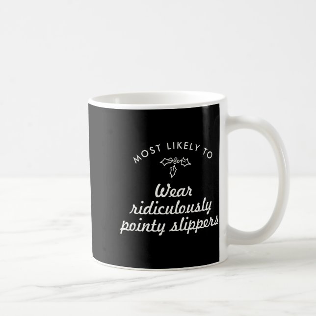 Mug Text Most Likely To Xmas Fun Mistletoe T S  (Droite)