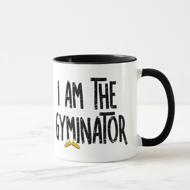 Mug Texte brut du gyminateur (Droite)