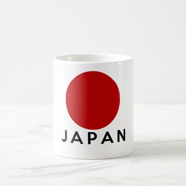 Mug texte de nom de symbole de drapeau de pays du (Centre)