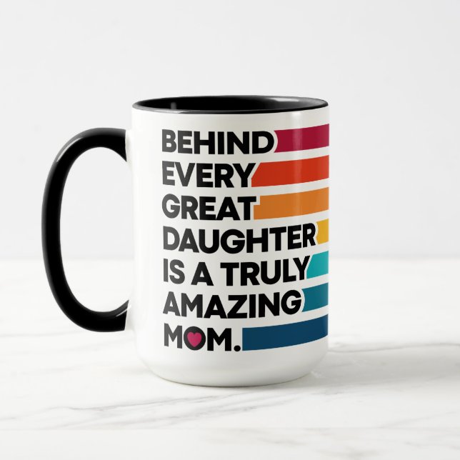 Mug Texte d'expression de conception mignonne pour la  (Gauche)