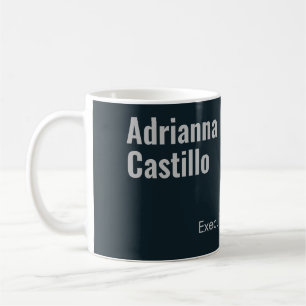 Mug Texte en gras minimaliste moderne