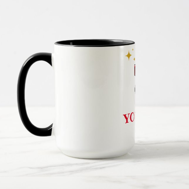 Mug Texte personnalisé (Gauche)