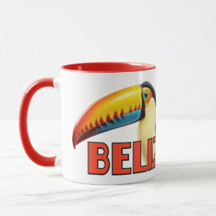 Mug Texte personnalisé BELIZE Toucan