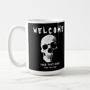 Mug Texte Personnalisé Effrayant Horreur Peur Hallowee
