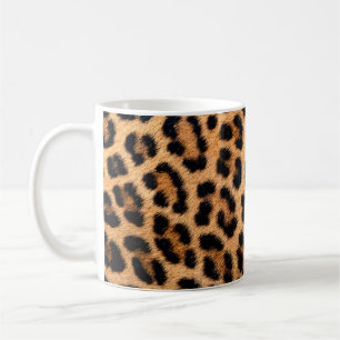 Mug Texture d'impression de Cheetah