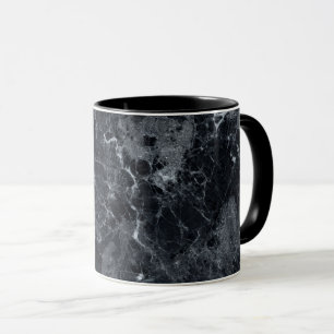 Mug Texture en marbre noir