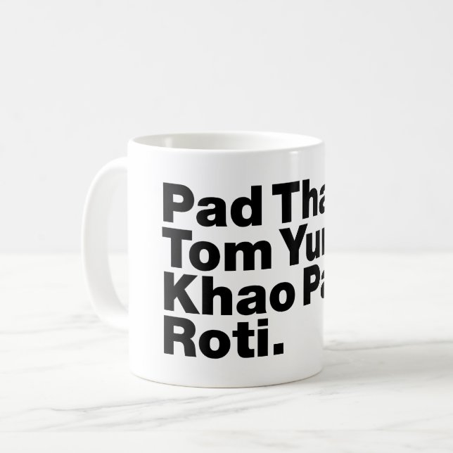 Mug Thai Street Food (Devant gauche)