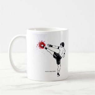 Mug Thaïlandais de Muay, "juste coup-de-pied il !"