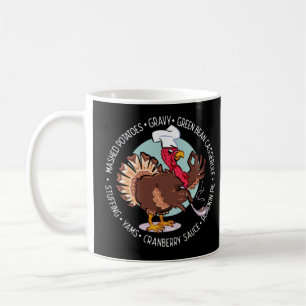 Mug THANKSGIVING DINNER EST SERVI drôle d'action de gr