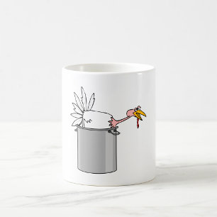 Mug Thanksgiving Fatigué Turquie en Cuisine Pot Humour