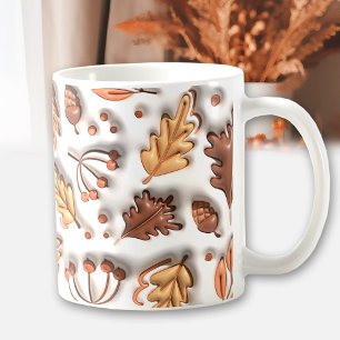 Mug Thanksgiving Inflated Automne Feuilles D'Automne A