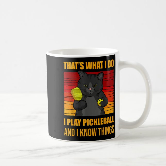 Mug That's What I Do-i Play Ckleball And I Know Things (Droite)