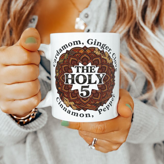 Mug Thé au mélange de cinq épices saintes Masala Chai (Créateur téléchargé)