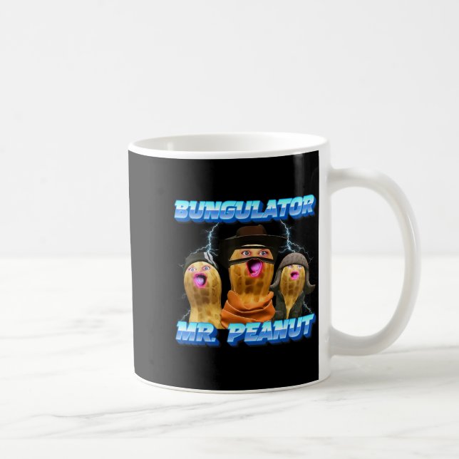 Mug The Burnt Peanut Funny Goop Mr. Peanut Bungulator  (Droite)