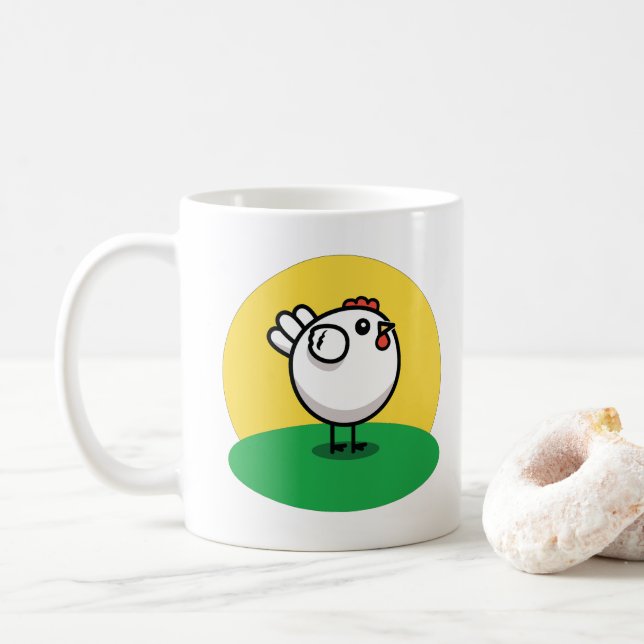 Mug The Cute Chicken (Avec donut)