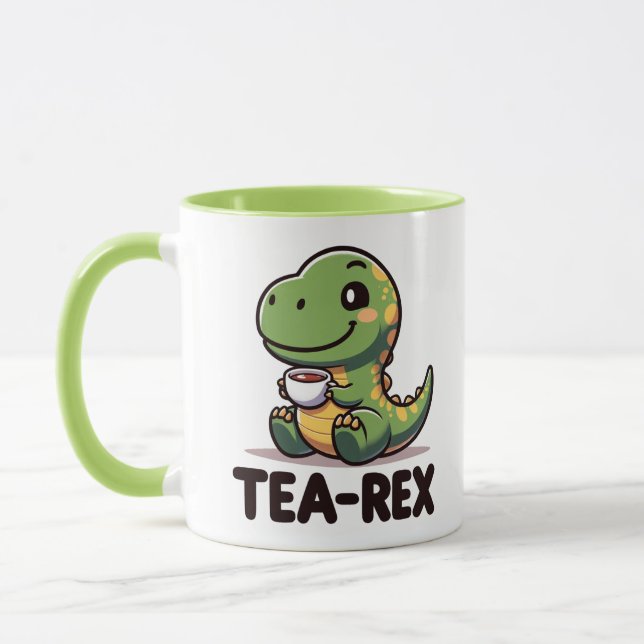 Mug Thé Dinosaure Thé-Rex (Gauche)