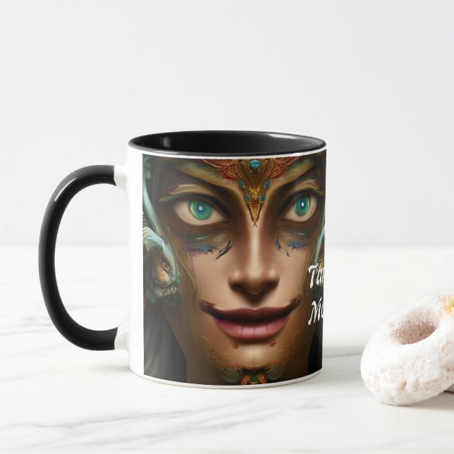 Mug Thé du matin de Tamara personnalisé (Avec donut)