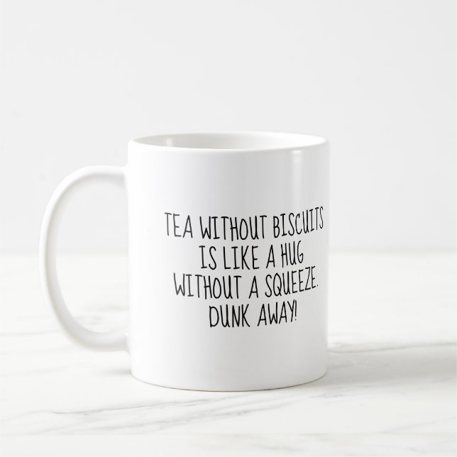 Mug Thé et biscuits amusants (Gauche)