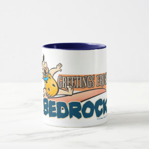 Mug The Flintstones Fred - Greetings From Bedrock