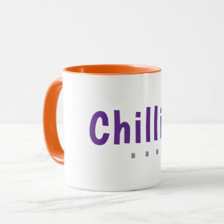 Mug Thé glacé sauvage Café à garniture orange 