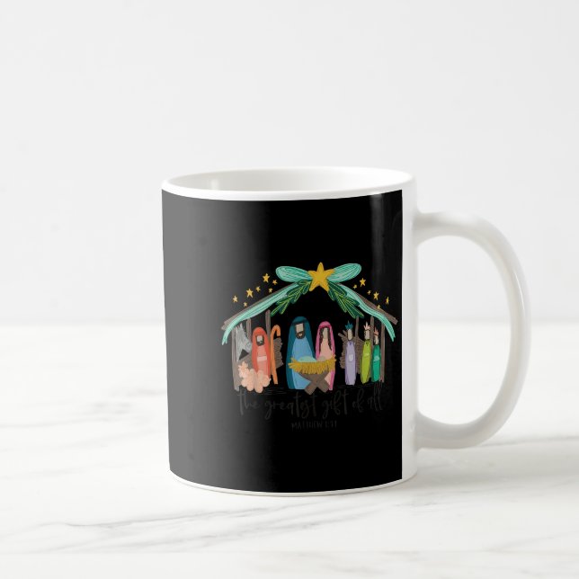 Mug The Greatest Gift For All Christmas Nativity Jesus (Droite)