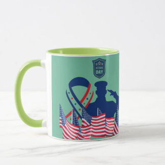 Mug The honor banner ocean blue