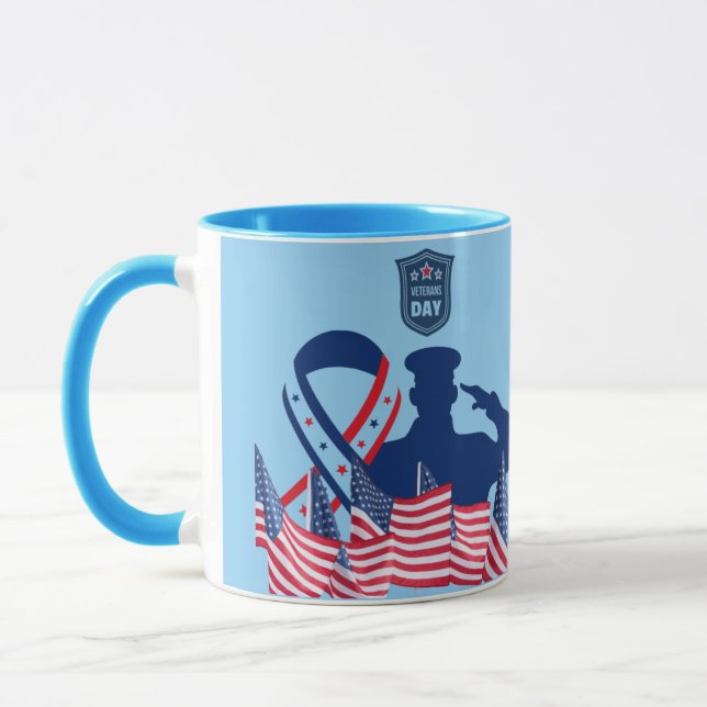 Mug The honor banner sky blue (Gauche)
