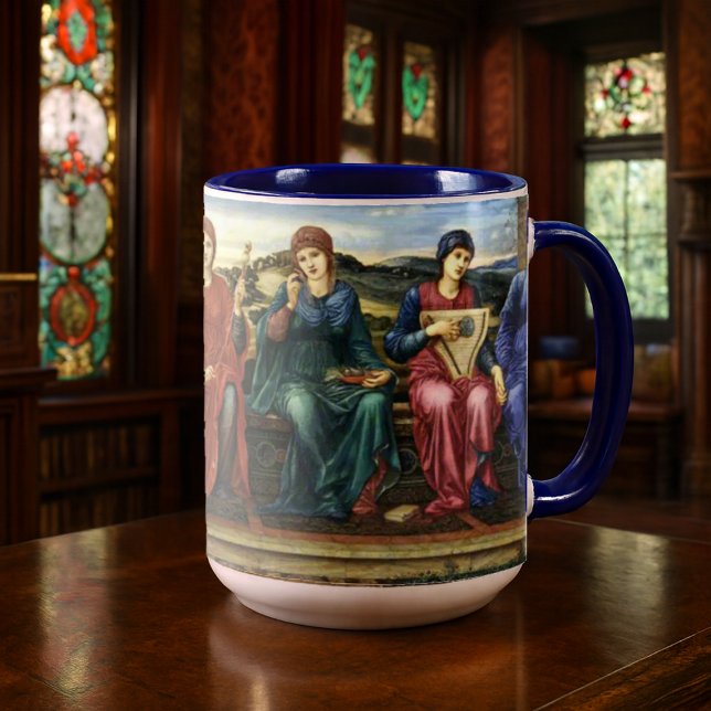 Mug The Hours by Pre-Raphaelite Edward Burne-Jones (Créateur téléchargé)