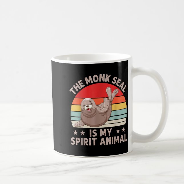 Mug The Monk Seal Is My Srit Animal Caribbean Monk Sea (Droite)