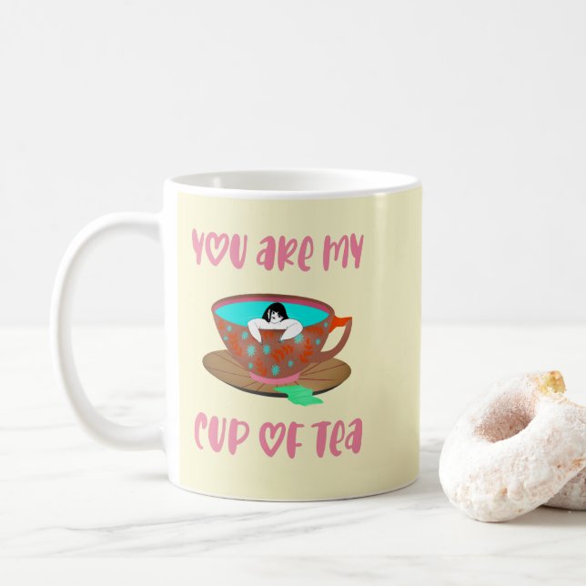 Mug Thé mou amusant (Avec donut)