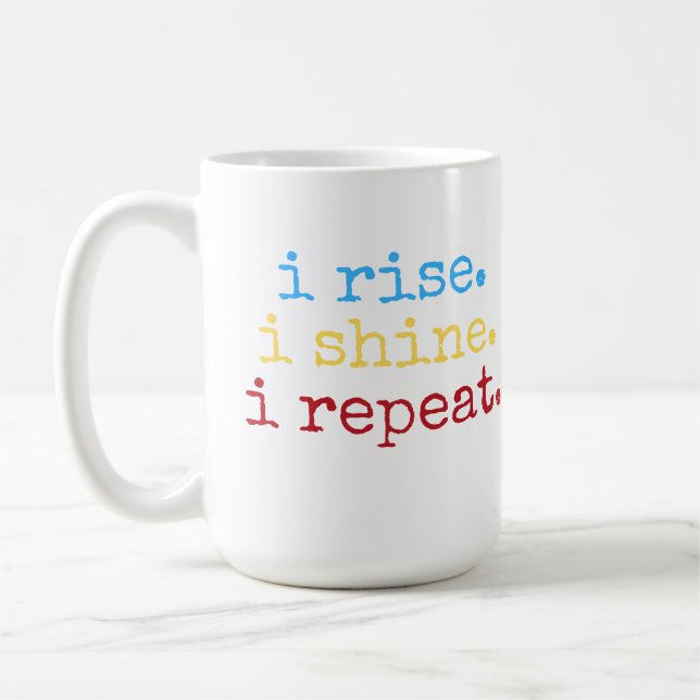 Mug The perfect cup for starting your day (Gauche)