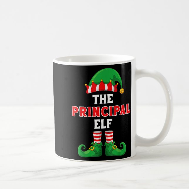 Mug The Principal Elf Christmas For Principal School P (Droite)